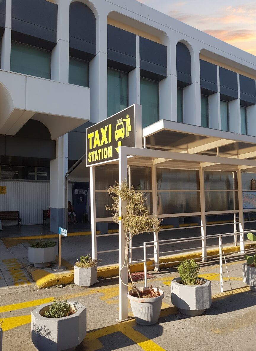 Vue du terminal depuis le tarmac